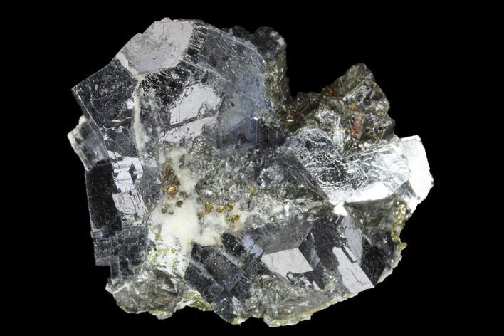 Cubic Galena and Chalcopyrite Association - Peru #173322